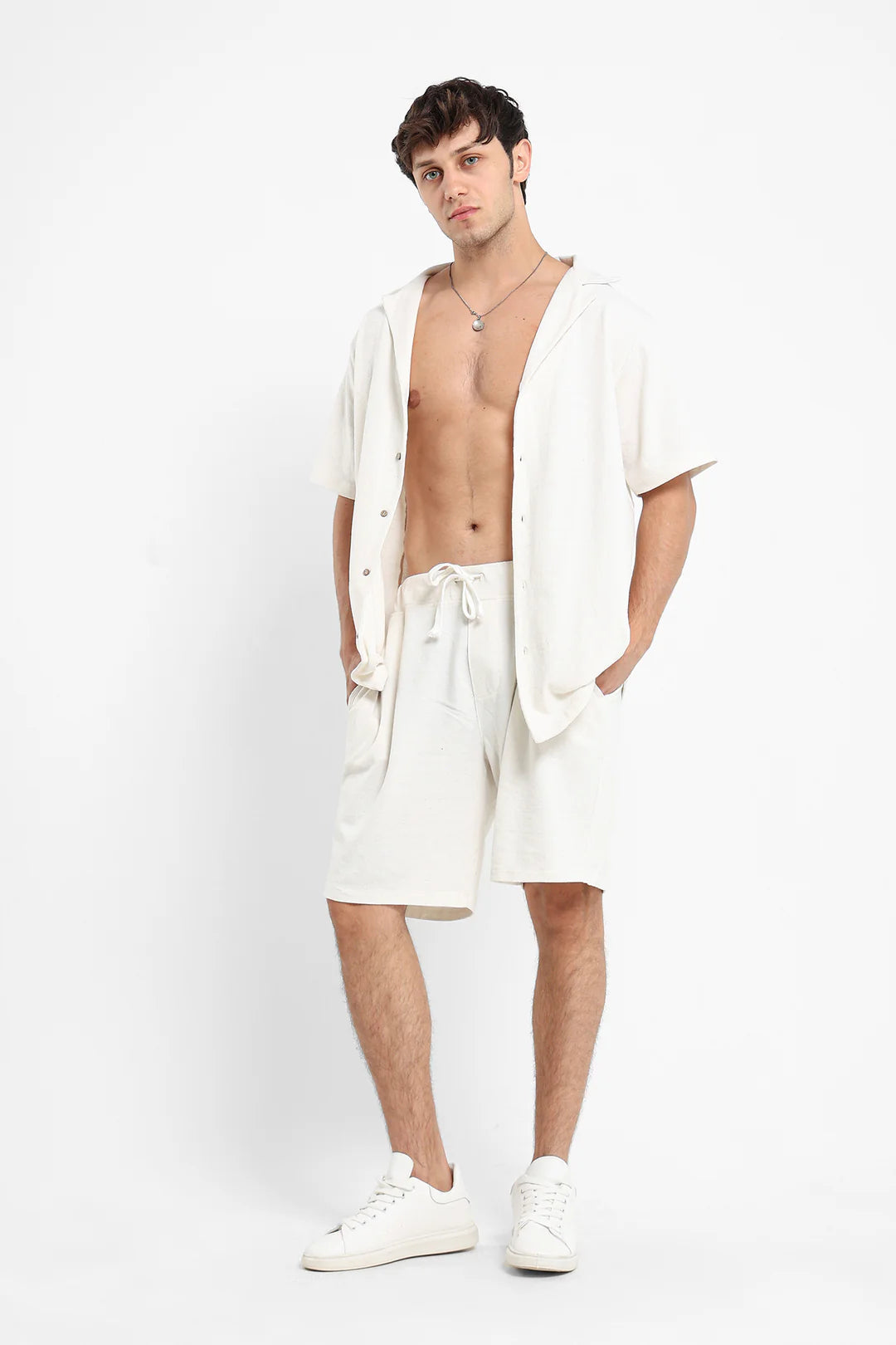 Santorini Chemise- Off White