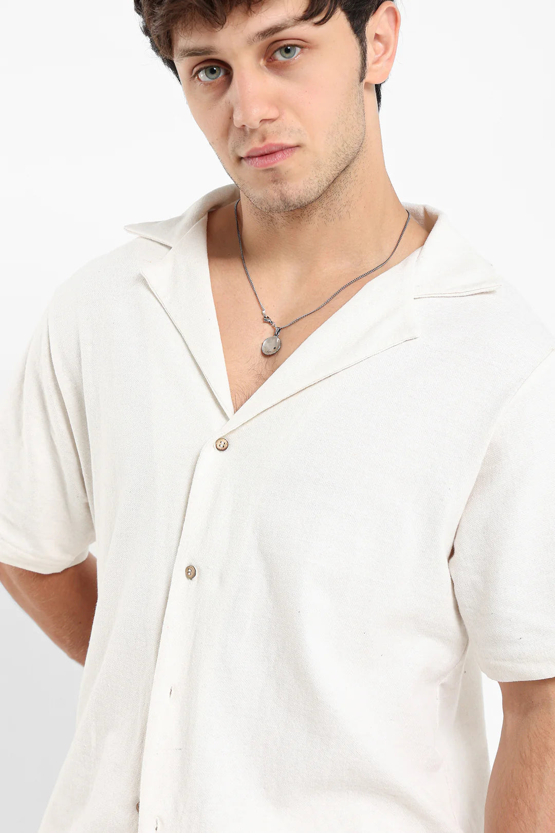 Santorini Chemise- Off White