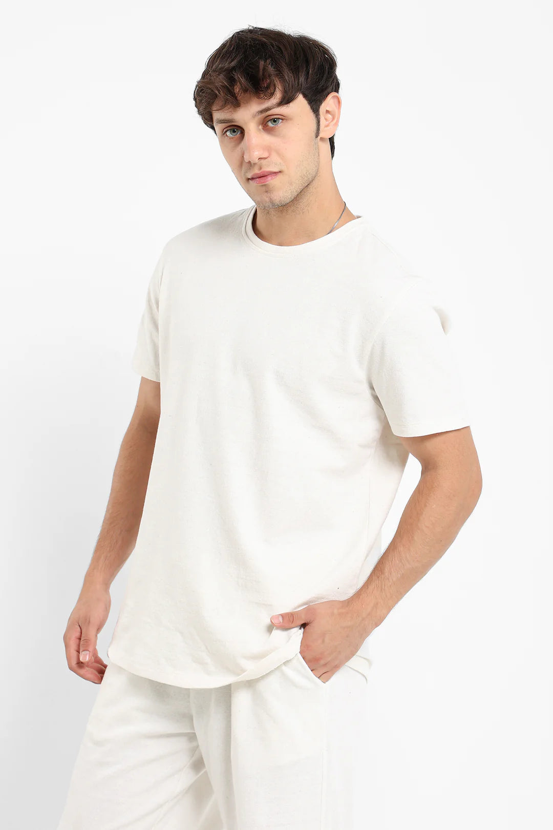 Greek Tee- Off White
