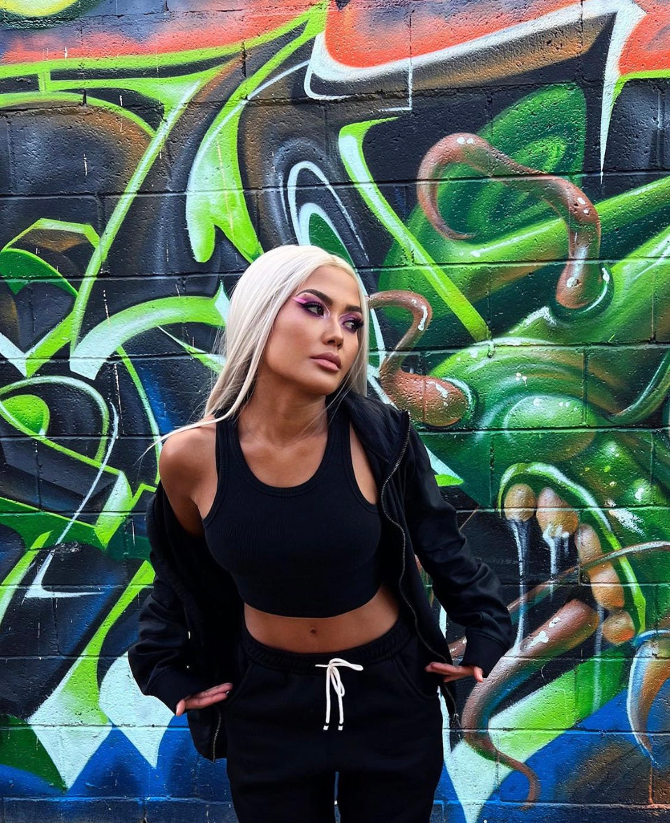 Rio Sports Top-Black